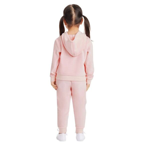 NWT $78 Juicy Couture Girl Velour Pink Set Hoodie Jogger Pants - Picture 2 of 5